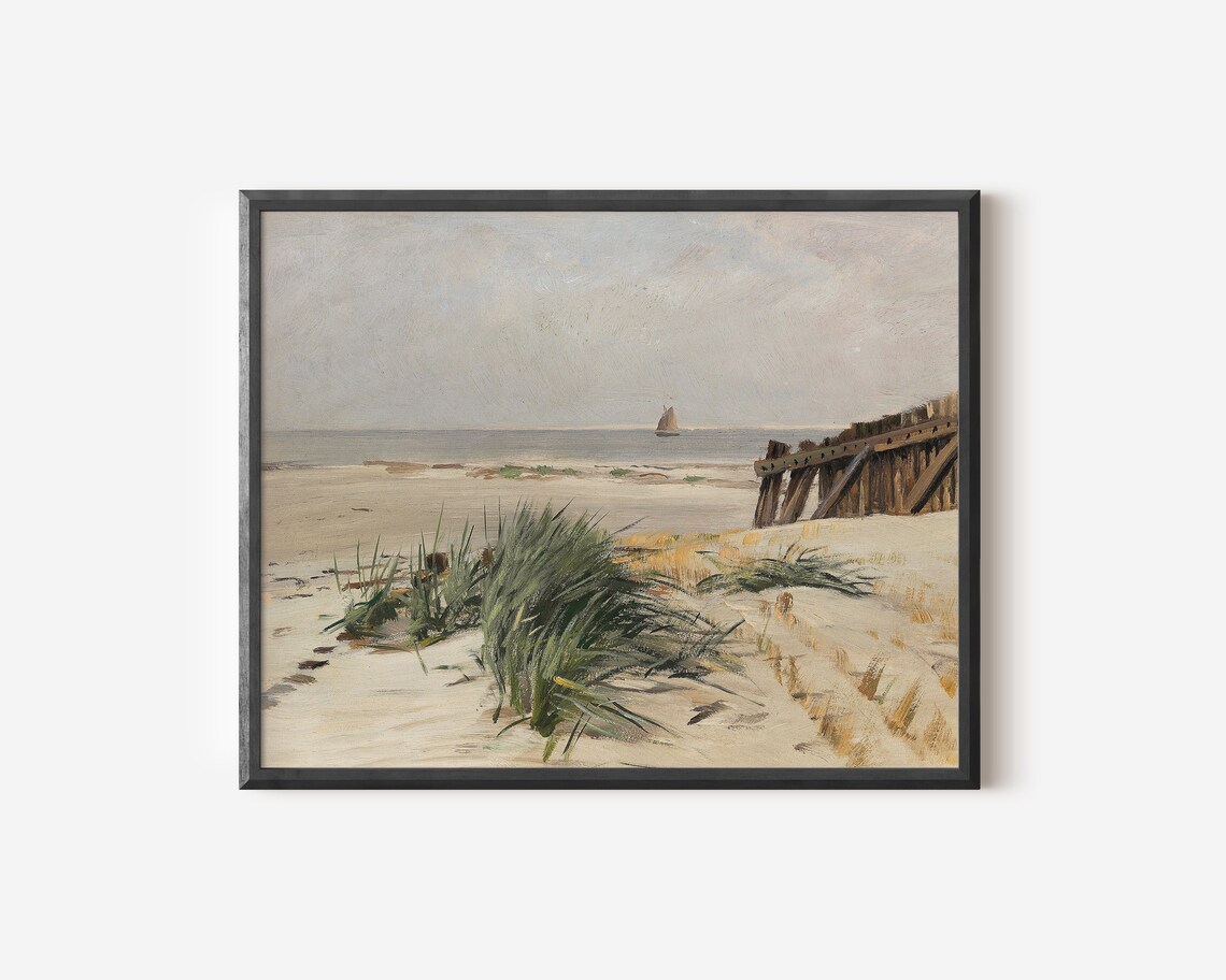Coastal Decor Ocean Painting, Seascape Art Print - Image 3