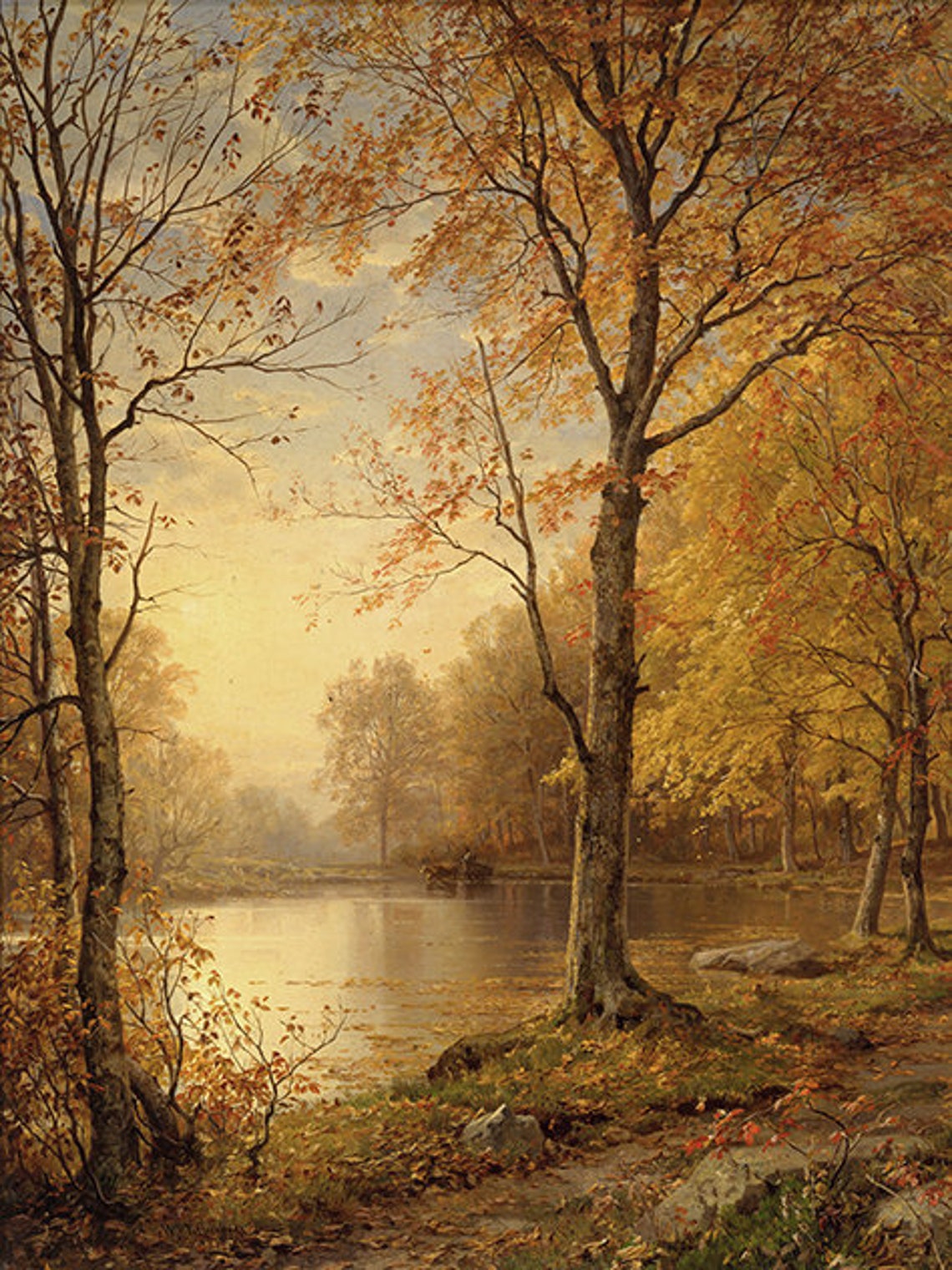 Autumn Landscape Painting, Fall Art Print - Image 4