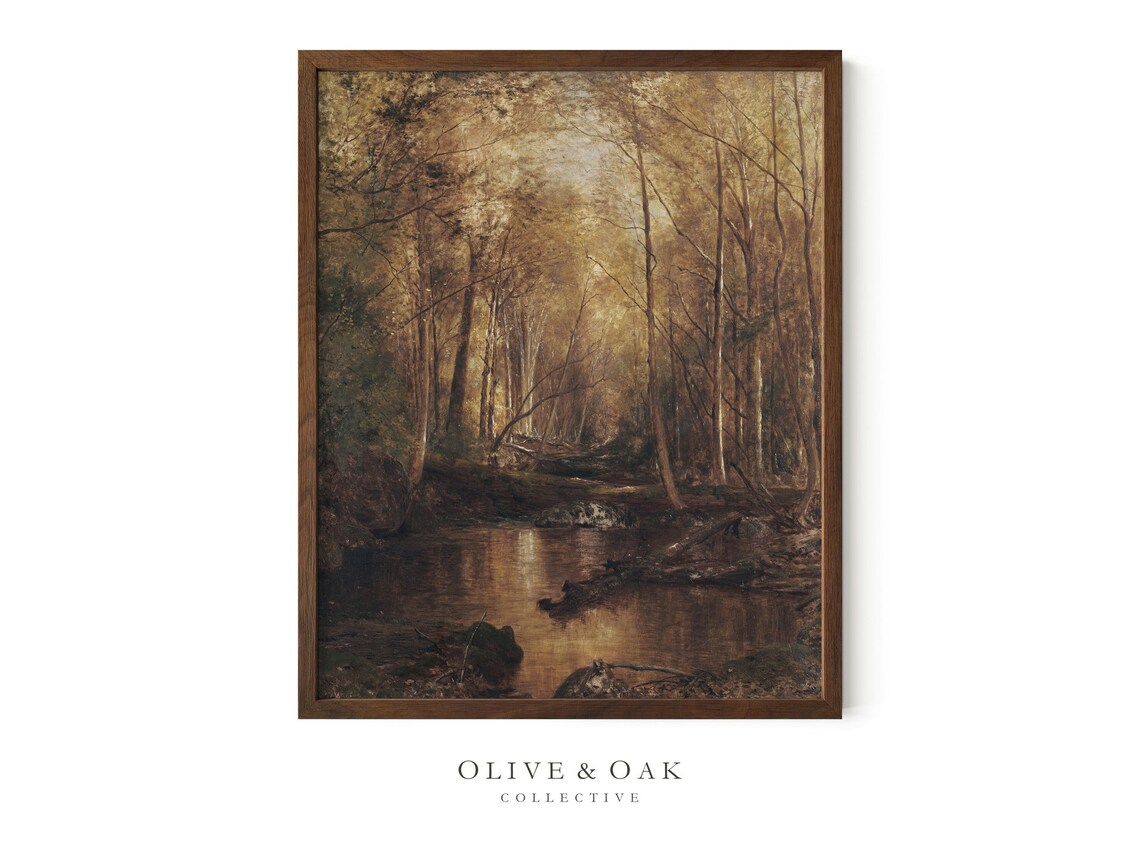 Autumn Landscape - Vintage Wall Art - Image 3
