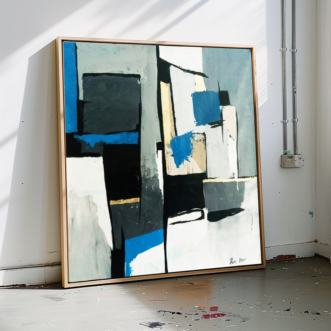 Abstract Painting, Contemporary Art Wall Art Print