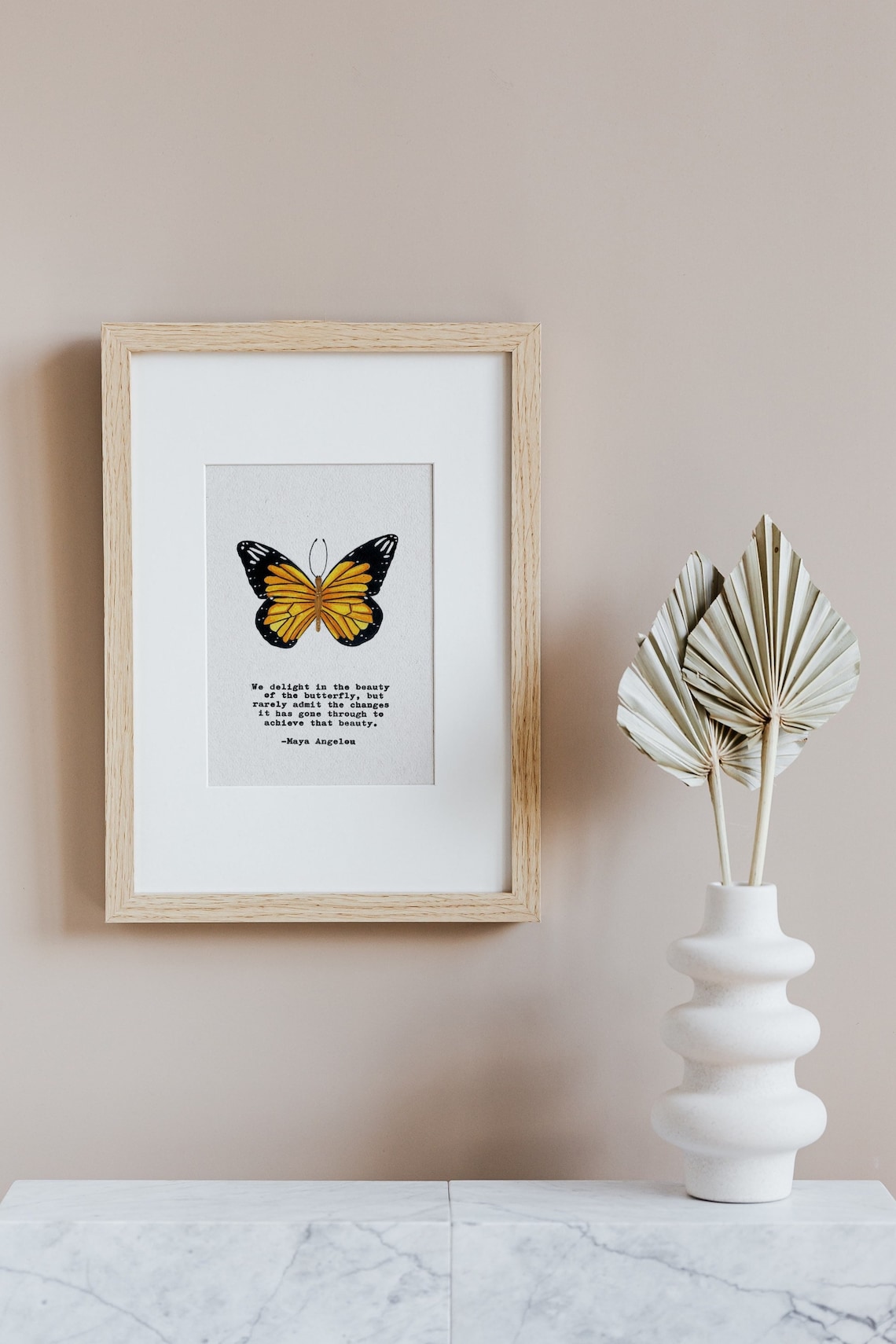 Maya Angelou Hand Painted Giclee Print Poster