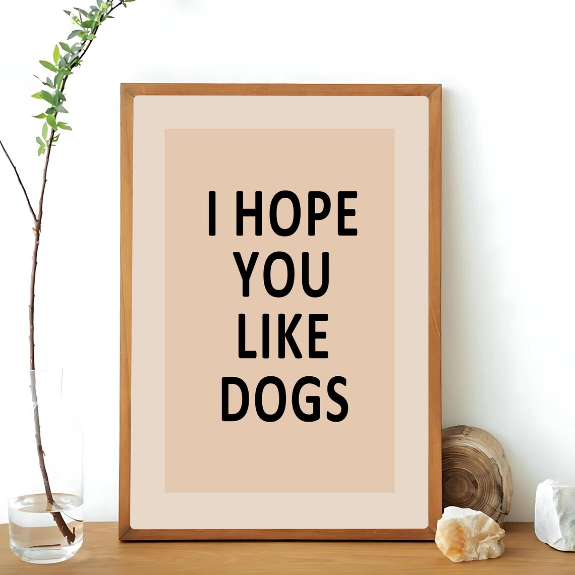 Dog Lover Art Print, Funny Apartment Decor - Image 3