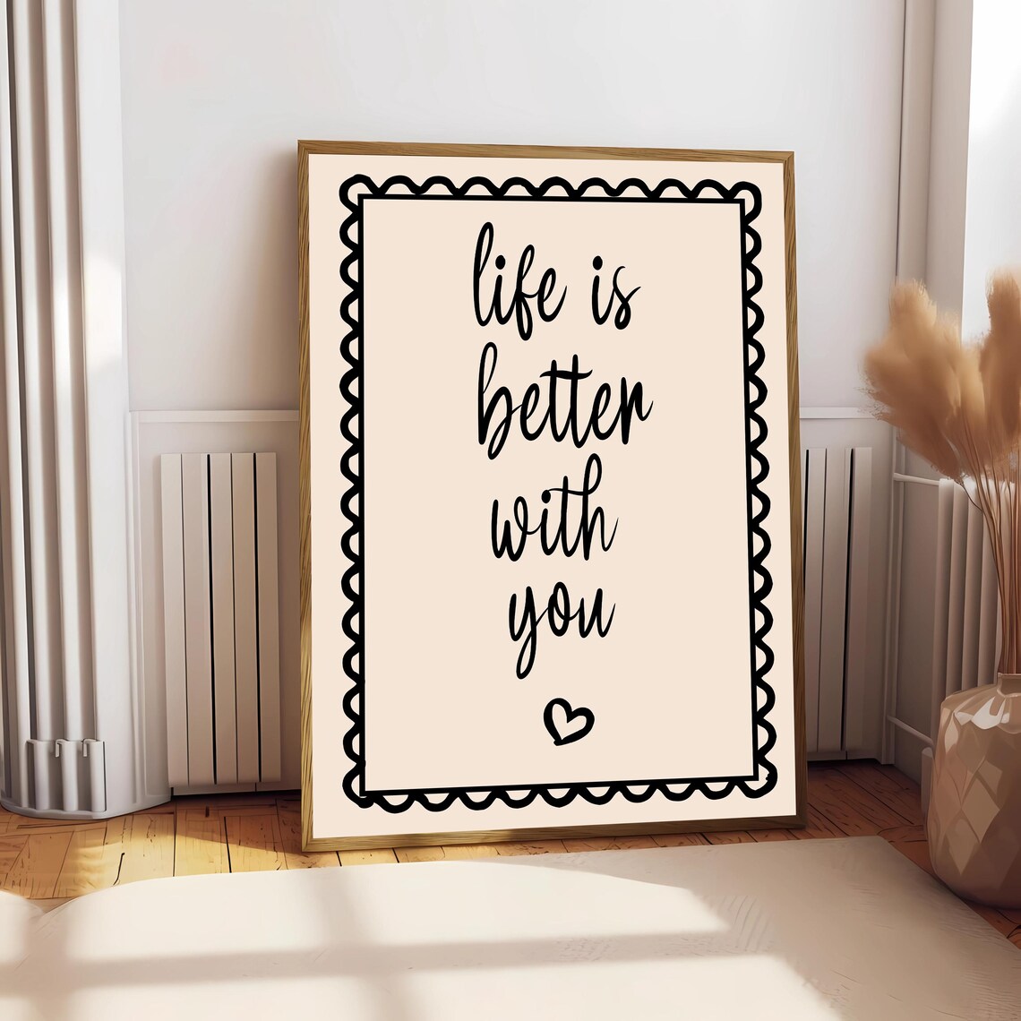 Life Is Better With You, Daily Reminders Affirmation Art - Image 2