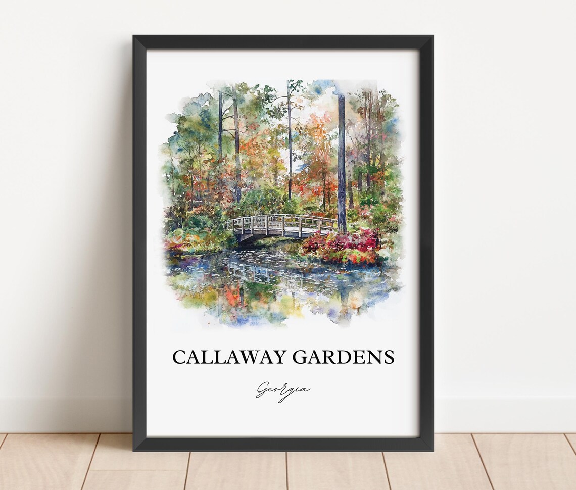 Callaway Gardens, Pine Mountain, Georgia Travel Poster - Image 5