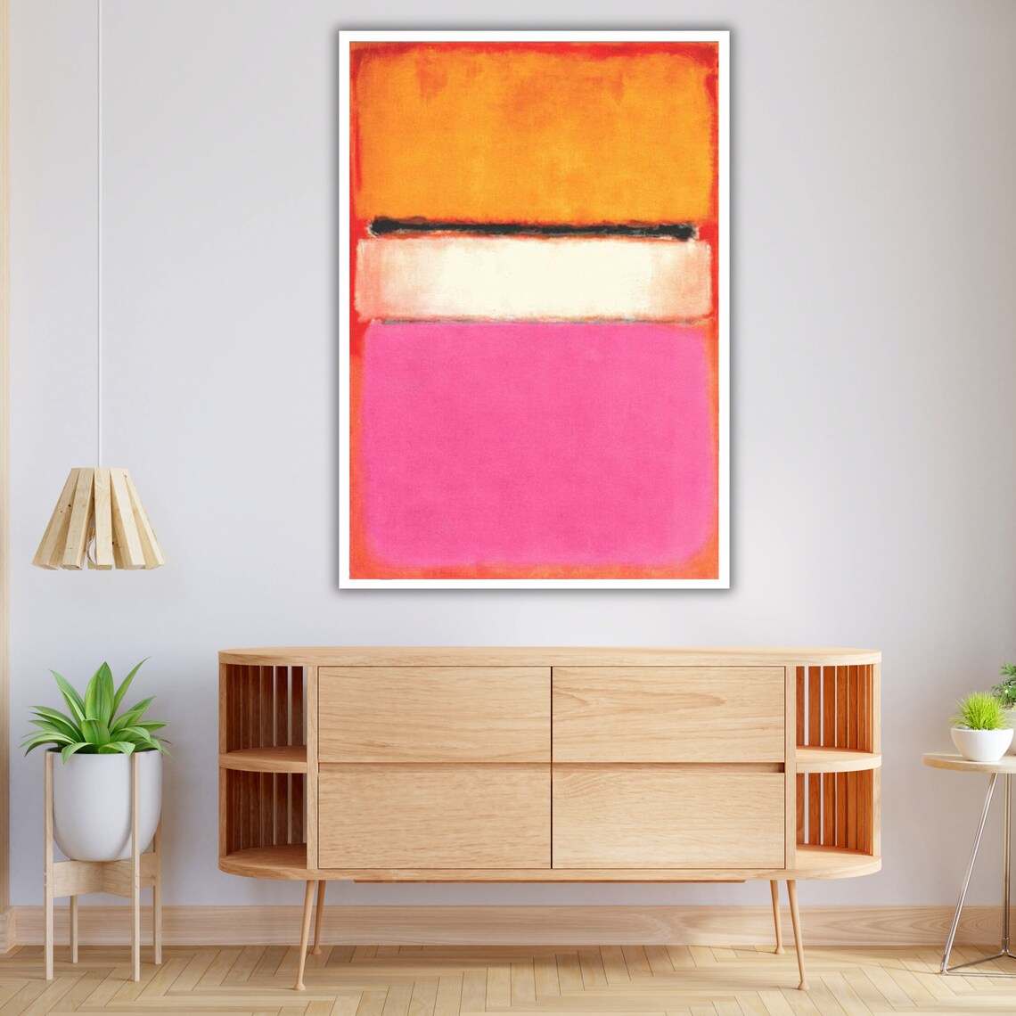 Mark Rothko Abstract Modern Wall Art Print - Image 3