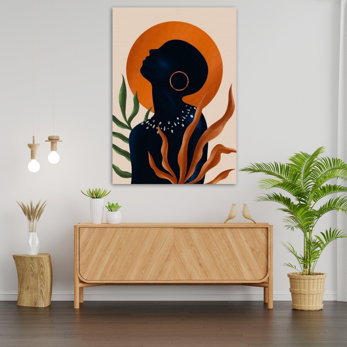 Abstract Modern Art Print, Contemporary Painting - Image 3
