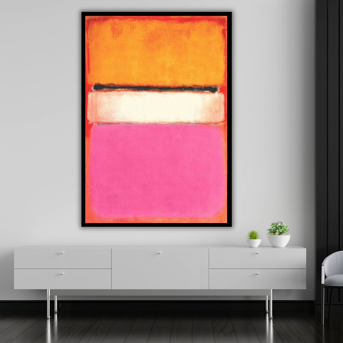 Mark Rothko Abstract Modern Wall Art Print - Image 4