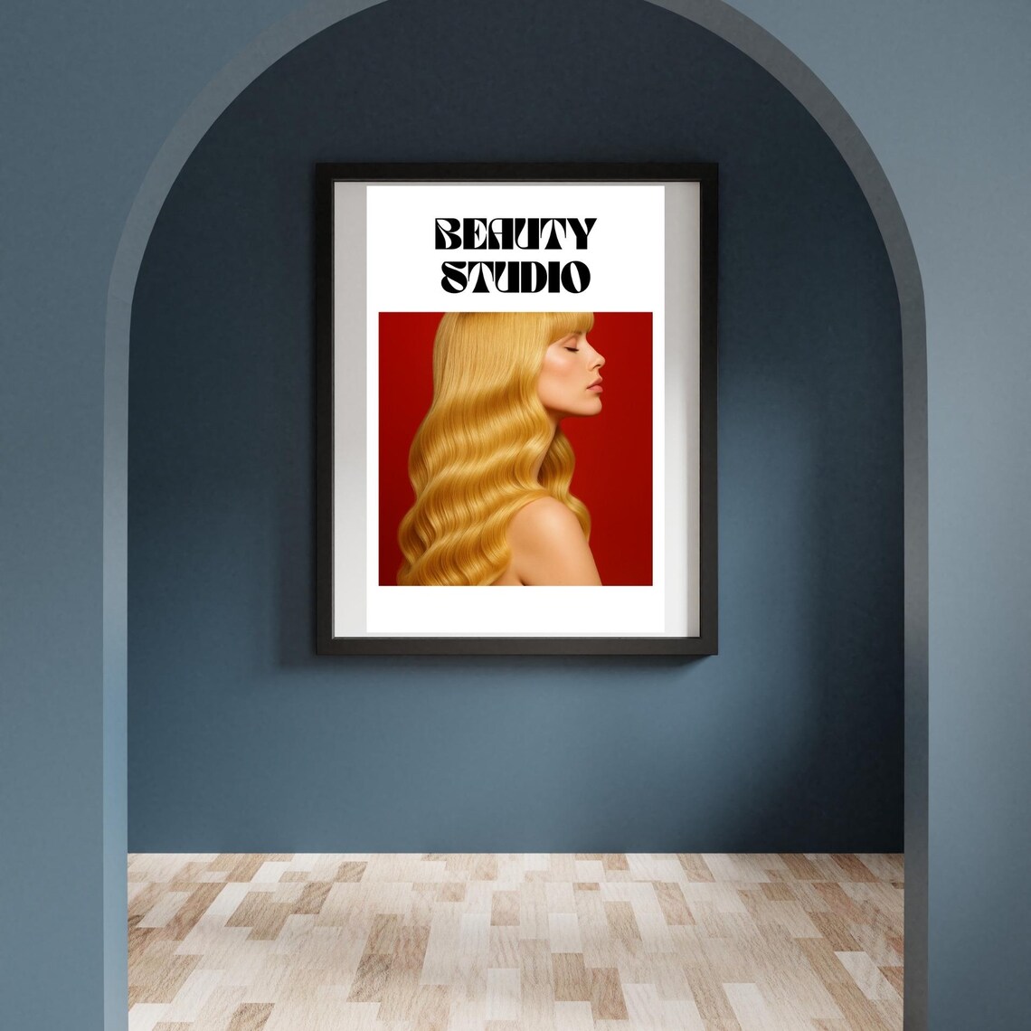 Professional Beauty Salon Poster, Studio Decor