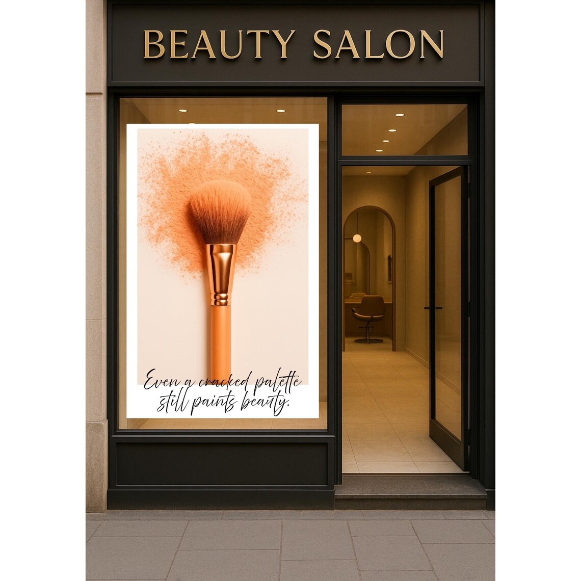 Beauty Salon Poster, Luxury Studio Decor Art Print