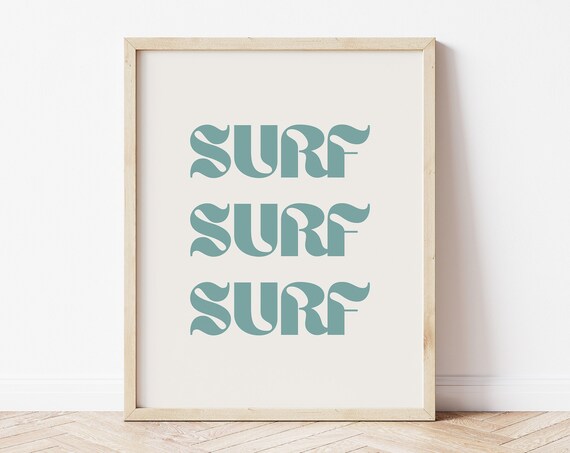 Surf Nursery Wall Art Coastal Boy Nursery Wall Art Beach Print For Boy Room Nursery Surf Decor Surf Wall Art