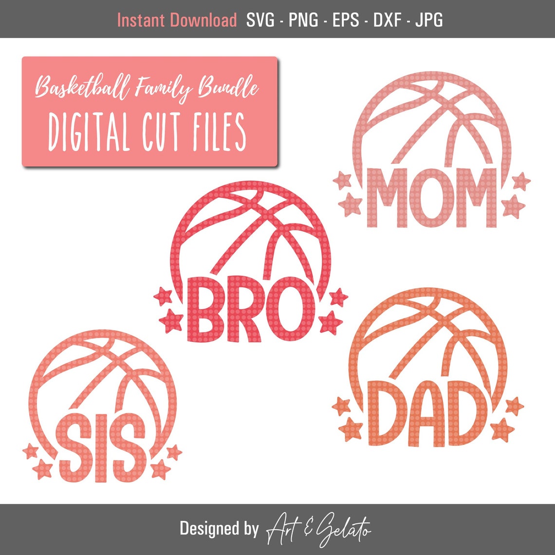 Basketball Family Bundle Svg Basketball Family Svg Basketball Family Shirts Svg Bundle Basketball Fan Family Svg Basketball Cut Files