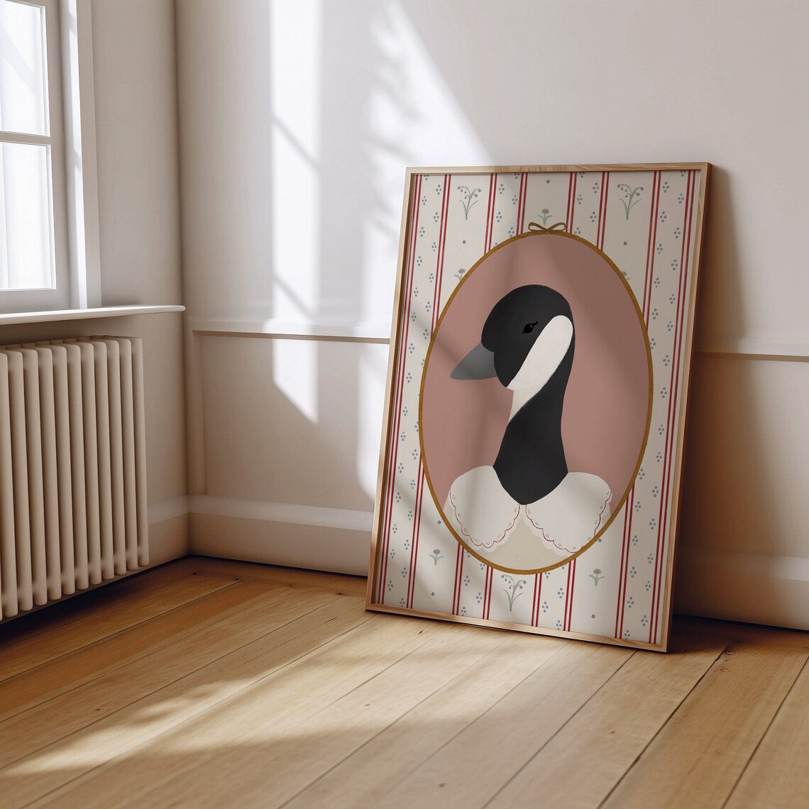 Canada Goose Abstract Vintage Goose Art Print - Image 2
