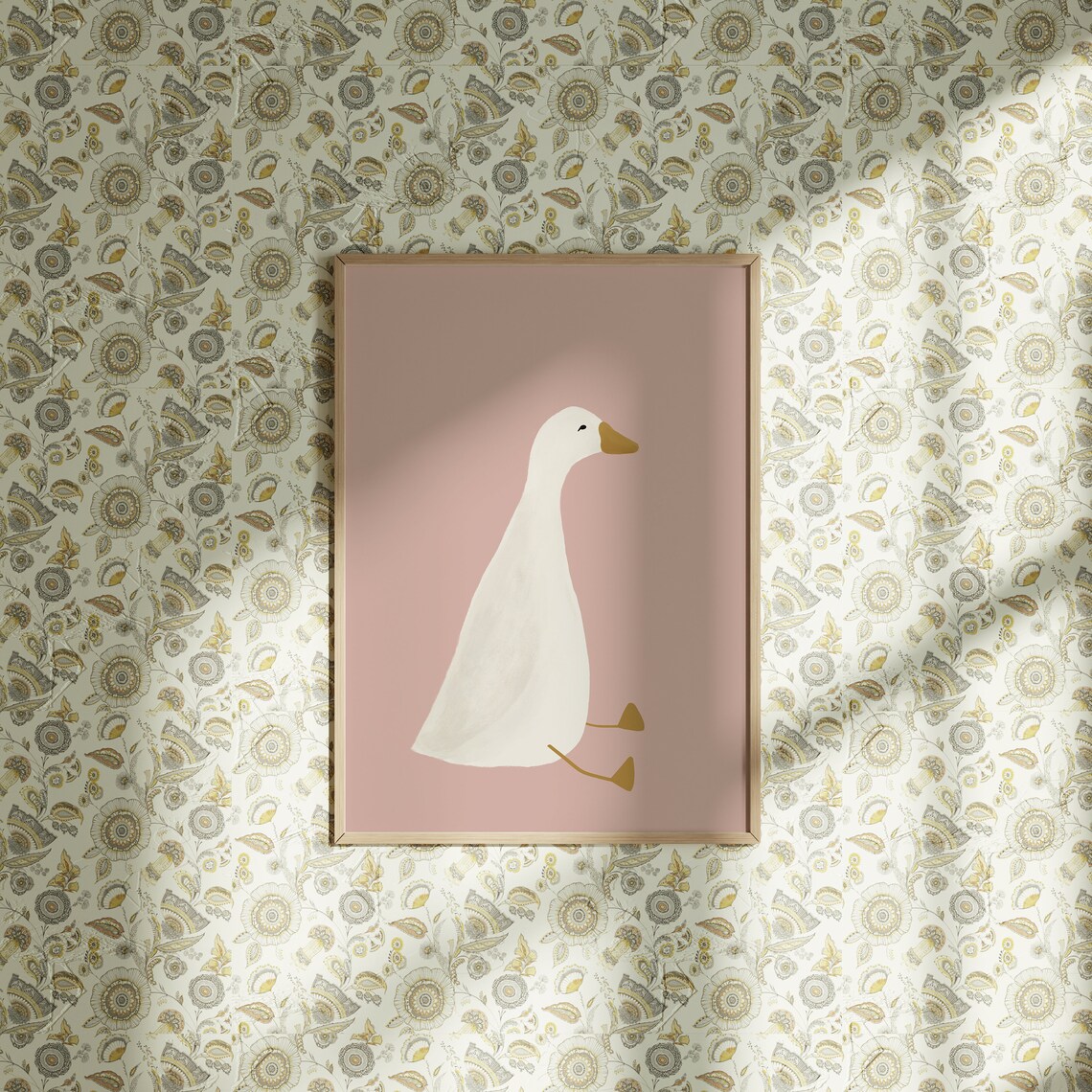 Silly Goose Nursery Poster for Girls Room - Image 3