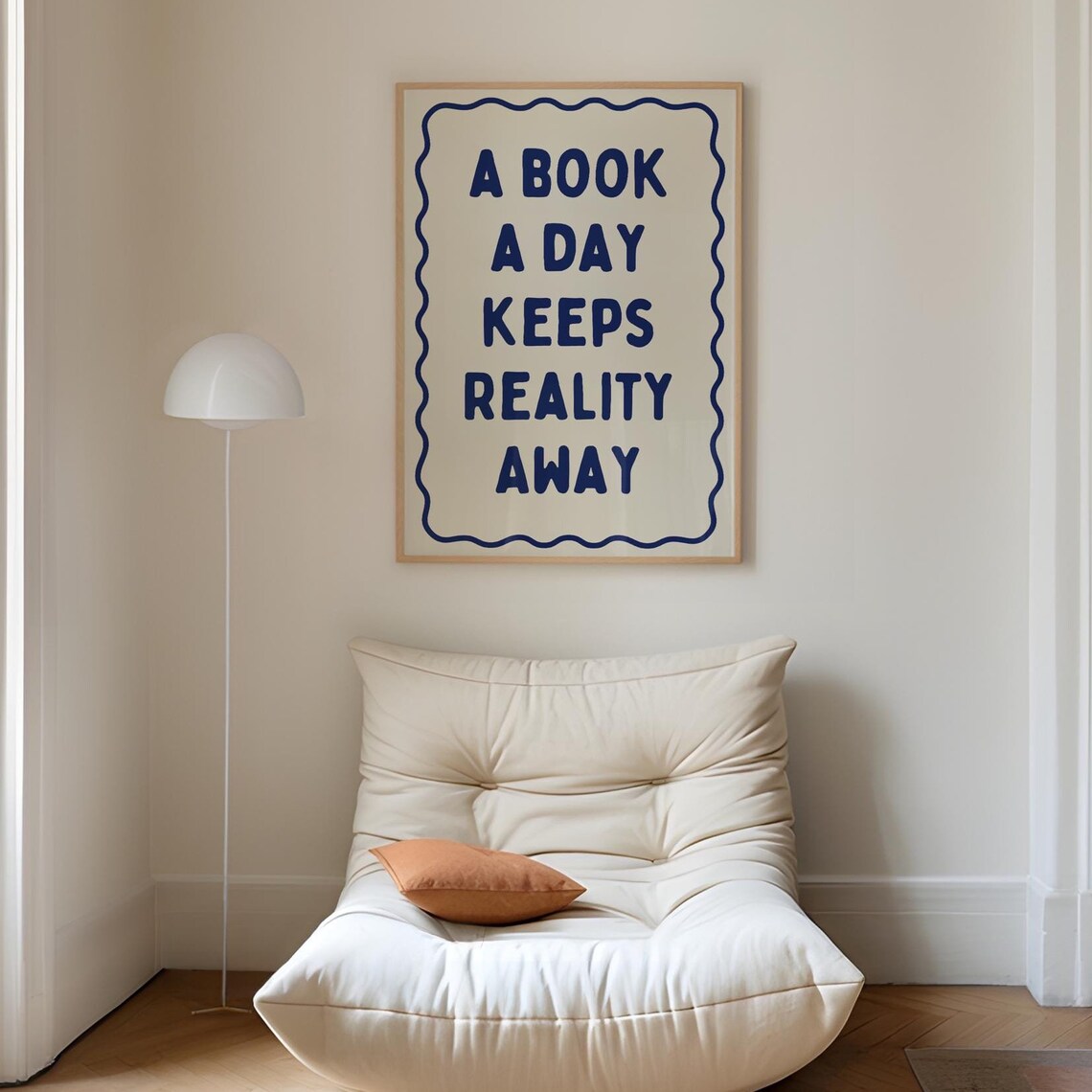A Book A Day Keeps Reality Away, Book Club Poster