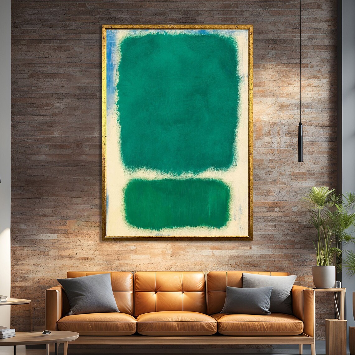 Mark Rothko Style Abstract Art Print, Modern Home Decor