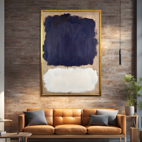 Mark Rothko Style Abstract Art Print