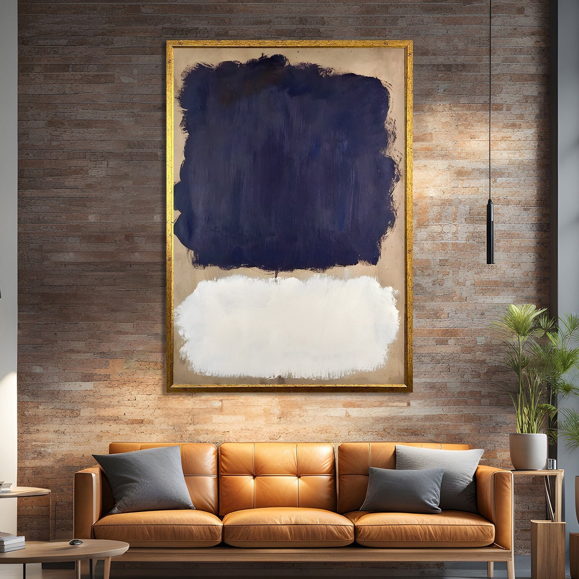 Mark Rothko Style Abstract Art Print