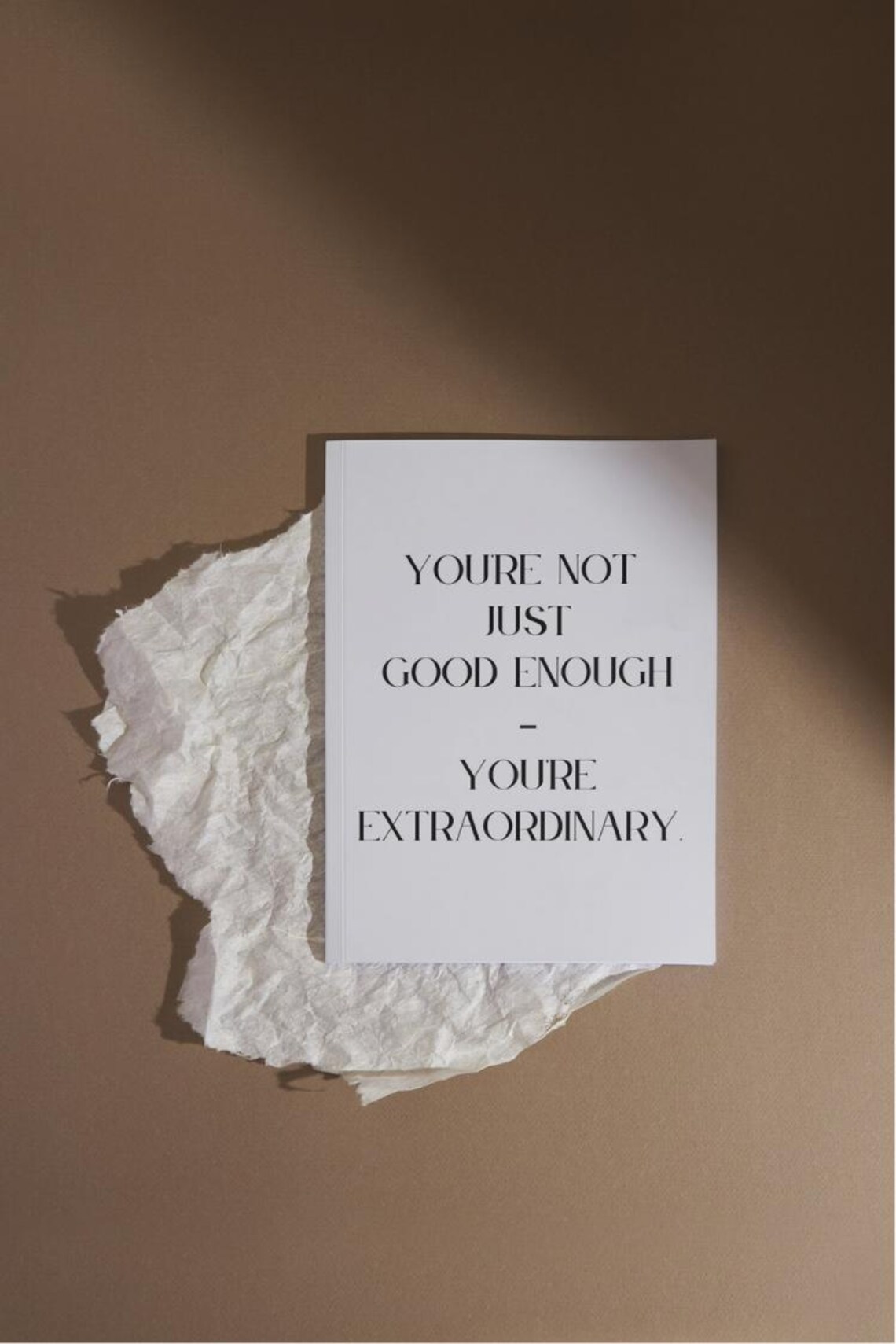 Youre Not Just Good Enough Youre Extraordinary Elegant Quote Poster - Image 3