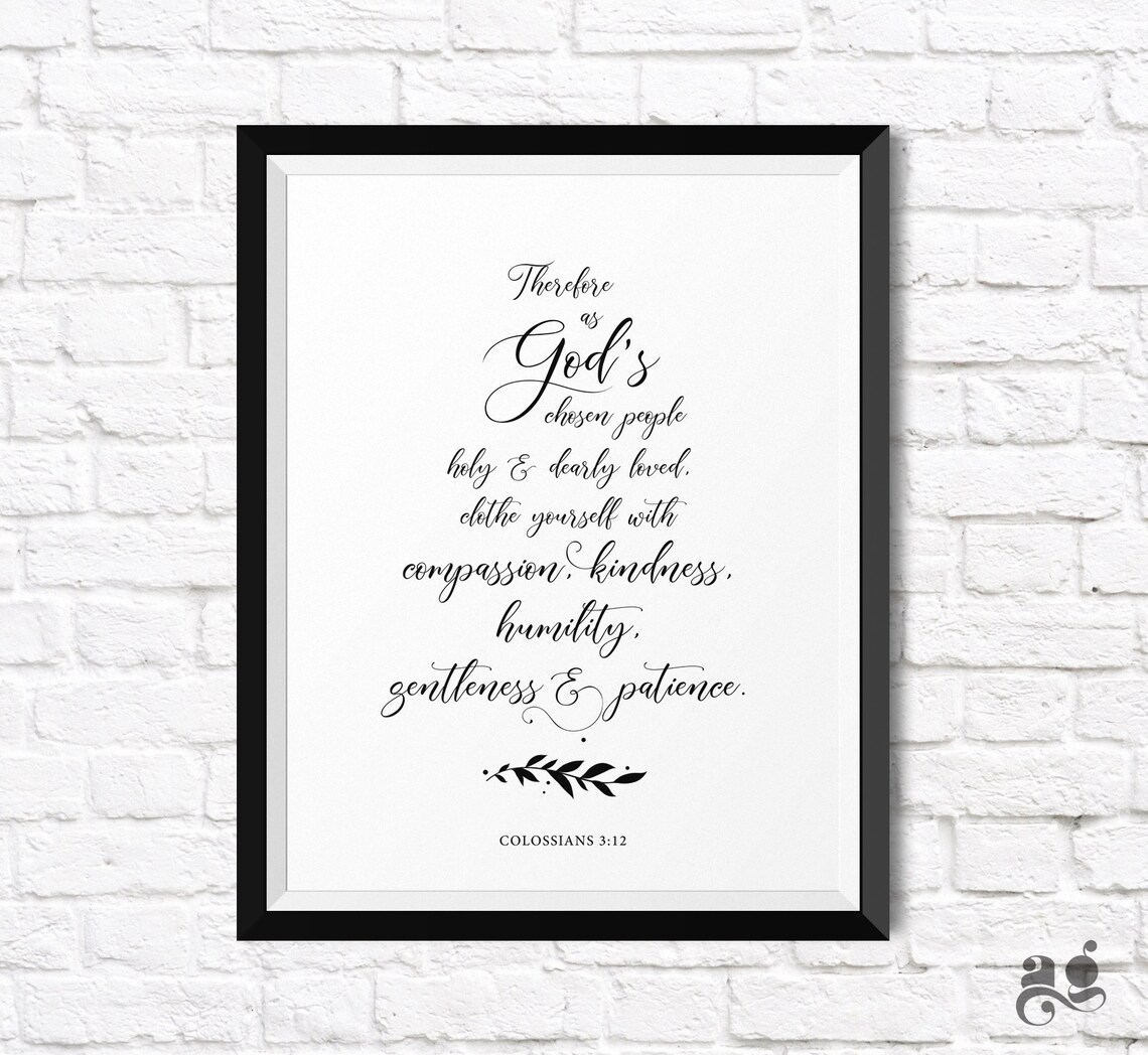 Bible Verse Wall Art Bundle 10 Prints Bible Verse Quotes Bible Signs Christian Scriptures Bible Motivational Typography Decor - Image 2