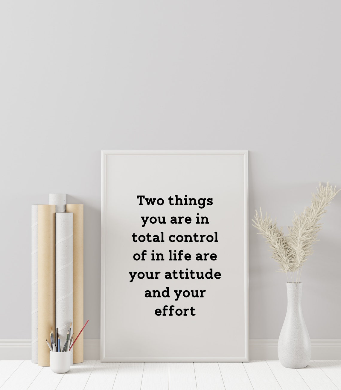 Printable Wall Art Prints Home Decor Inspirational Quotes Motivational Poster Office Wall Art - Image 2