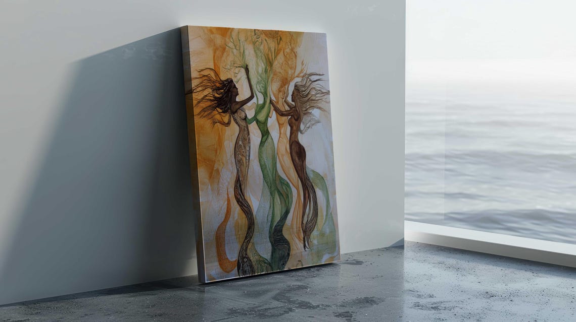 Abstract Art, Modern Housewarming Gift - Image 3