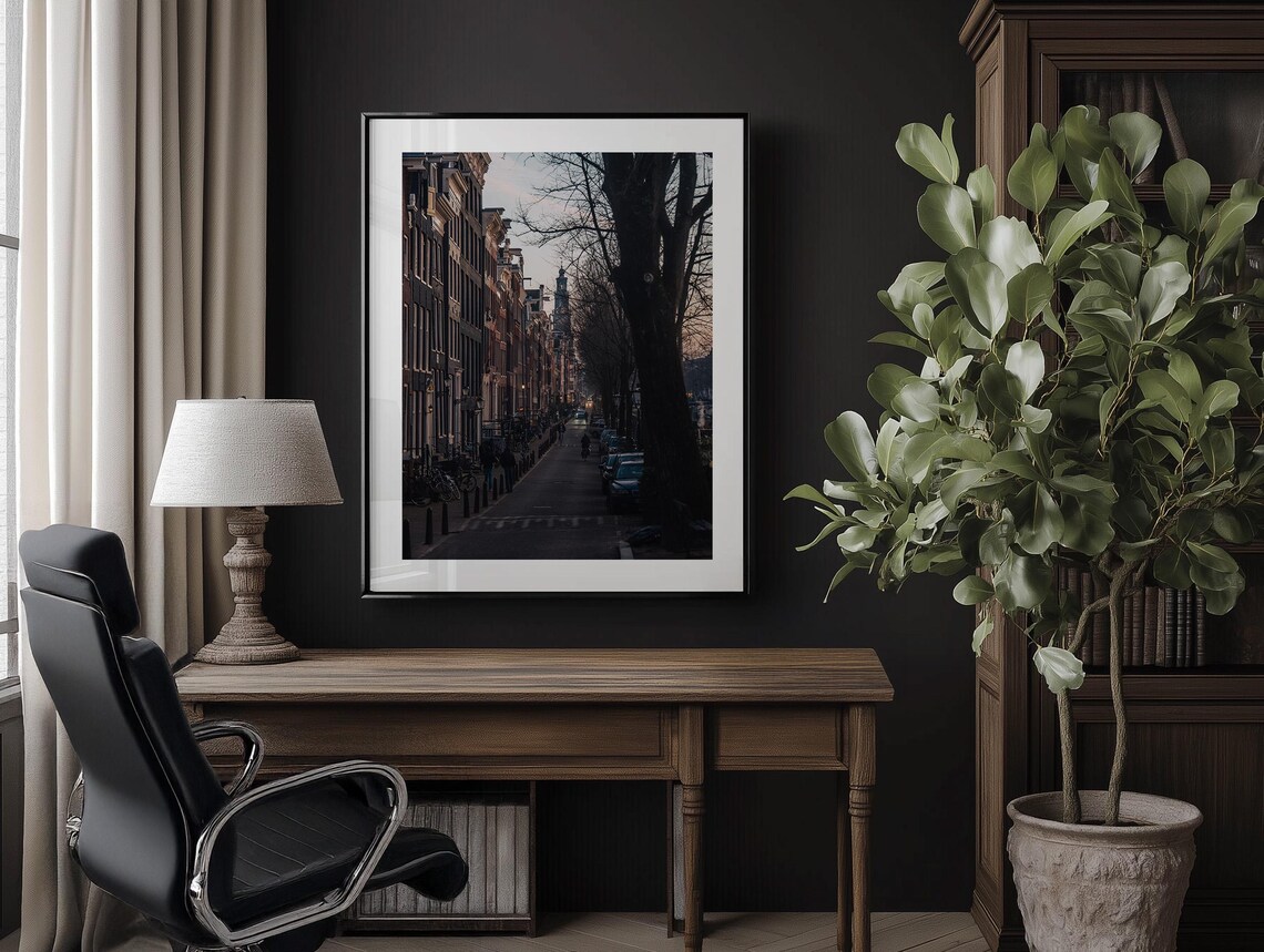 Amsterdam Canal Photography, Dutch Architecture Art Print - Image 2