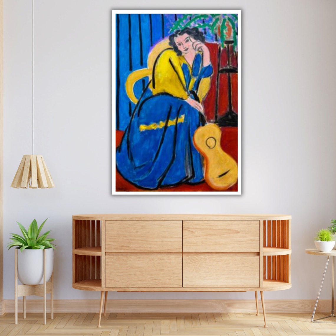 Colorful Matisse Wall Art Ready To Hang Abstract Print Large Wall Decor Art Lover Gift - Image 4