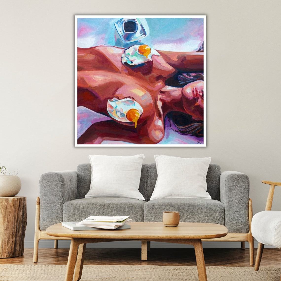 Erotic Nude Bedroom Decor Art Print - Image 3