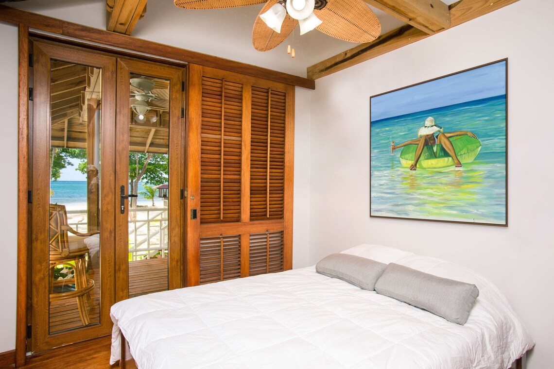 Floating In Crystal Clear Waters Coastal Art Print - Image 2
