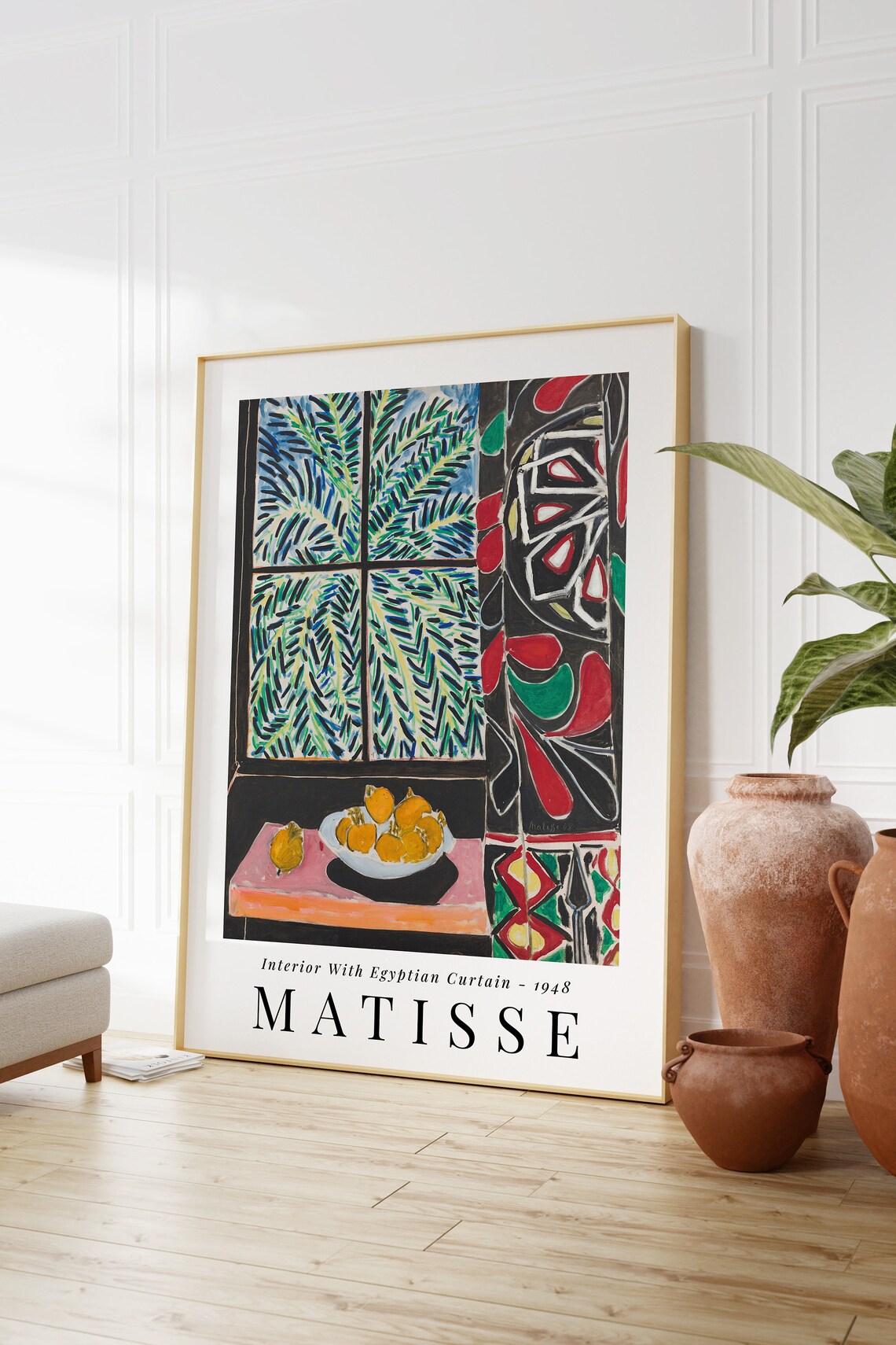 Matisse-Inspired Abstract Art Print, Modern Decor - Image 3