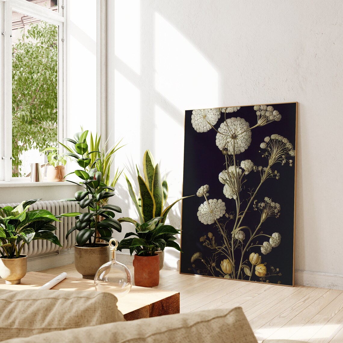 Vintage Floral Artwork, Botanical Wall Art Print - Image 3