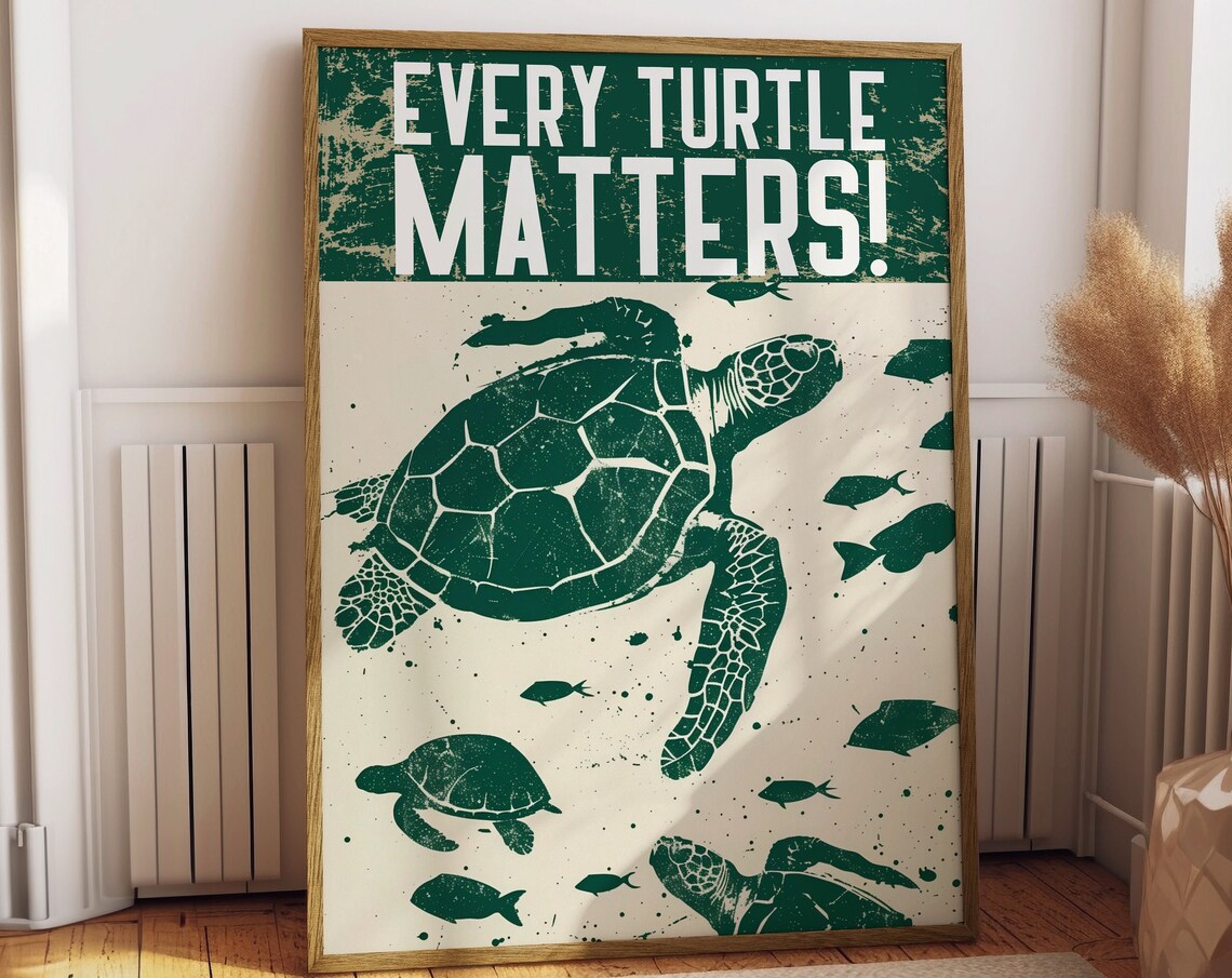 National Turtle Day Turtle Print, Sea Turtle Art Print