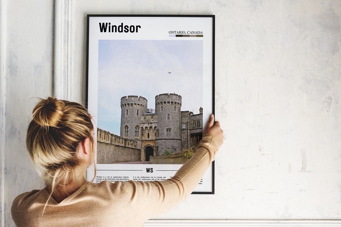 Stone Castle Gate Towers Medieval Fortress Travel Photo Poster - Image 2