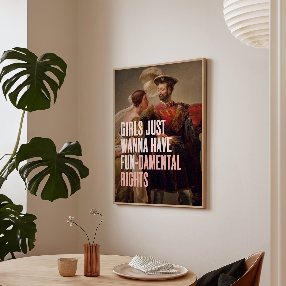 Feminist Poster, Girls Just Want Fundamental Rights - Image 2