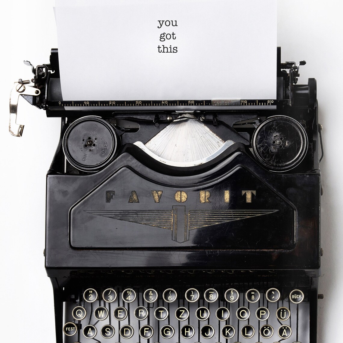 You Got This Quote Print, Office Motivational Art - Image 3