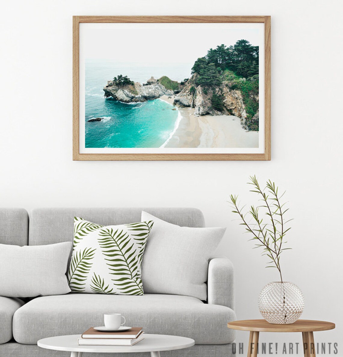 Big Sur California Beach Travel Poster, Coastal Decor - Image 2