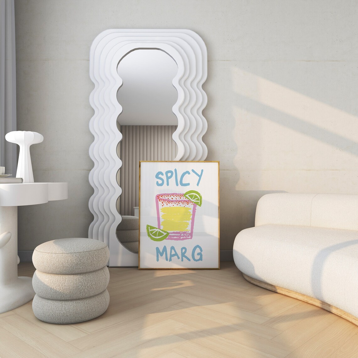 Spicy Marg Kitchen Cocktail Poster, Margarita Print - Image 2