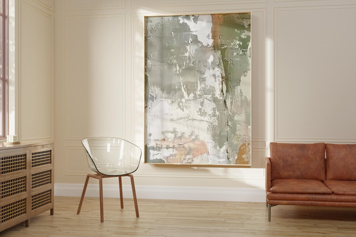 Scandinavian Minimalist Abstract Art Print - Image 2