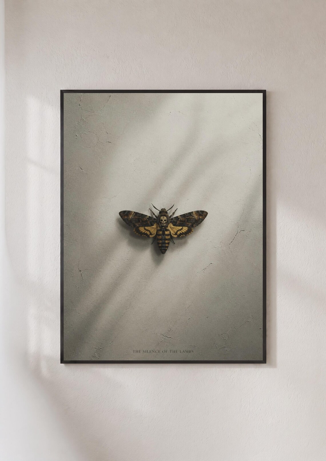 Silence Of The Lambs Deaths Head Moth Poster