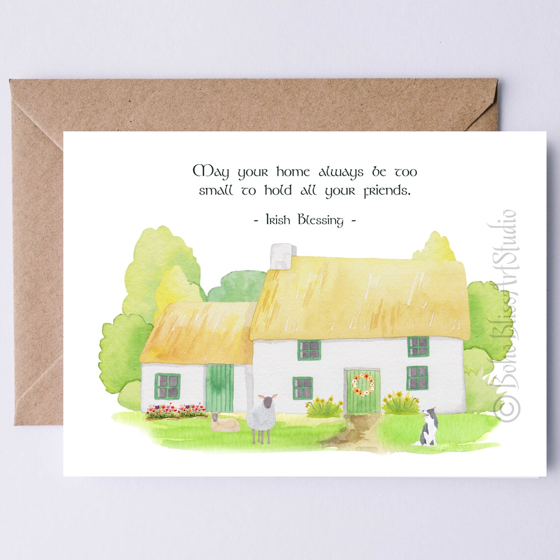 Irish Blessing, Wedding and Housewarming Wall Art Print
