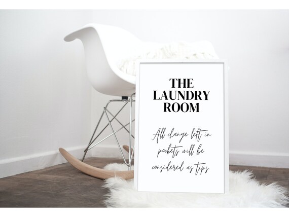 The Laundry Room Laundry Room Print Wall Art Laundry Room Decor Laundry Wall Art Laundry Room Sign Funny Print