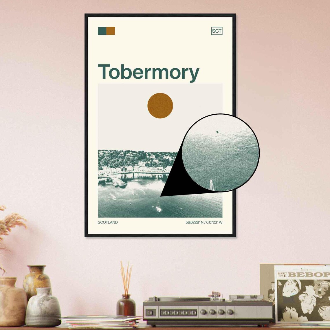 Tobermory Scotland Isle of Mull Harbor Vintage Travel Poster - Image 4