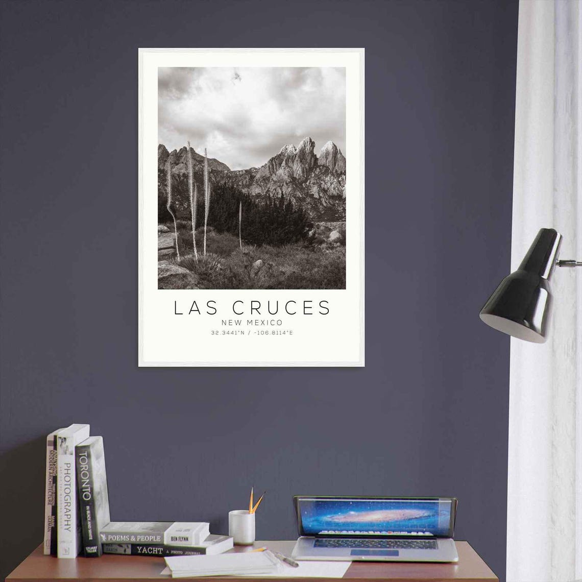 Las Cruces New Mexico Organ Mountains Desert Landscape Photo Poster - Image 3