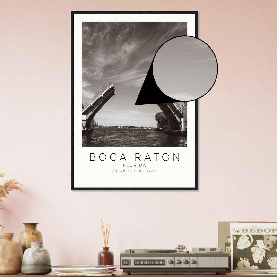 Boca Raton Florida Photo Travel Poster - Image 4