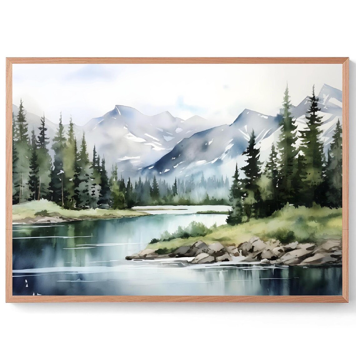 Yoho National Park, Canadian Rockies Travel Poster