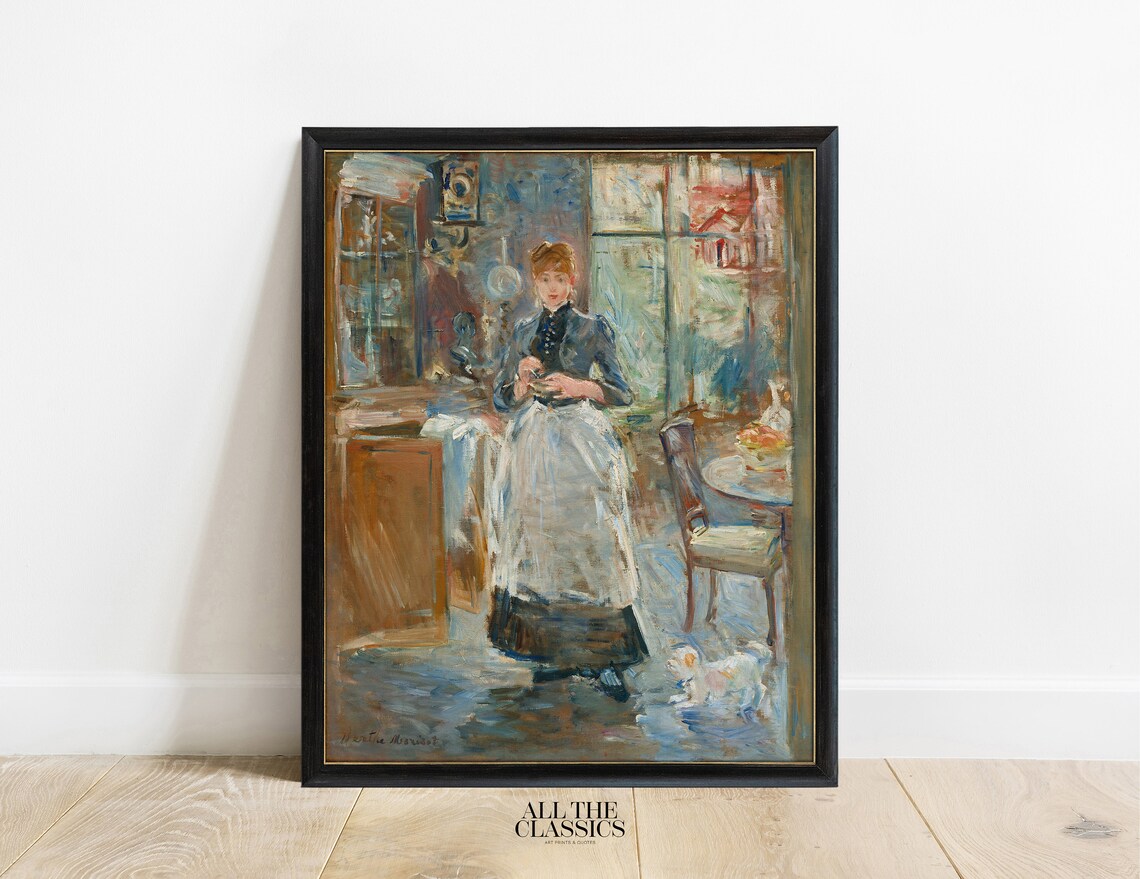 Berthe Morisot Vintage Portrait Art Print, Dining Room - Image 3