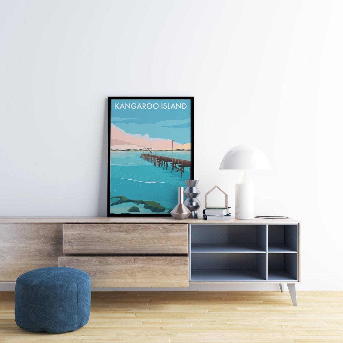 Kangaroo Island Beach Travel Print - Image 2