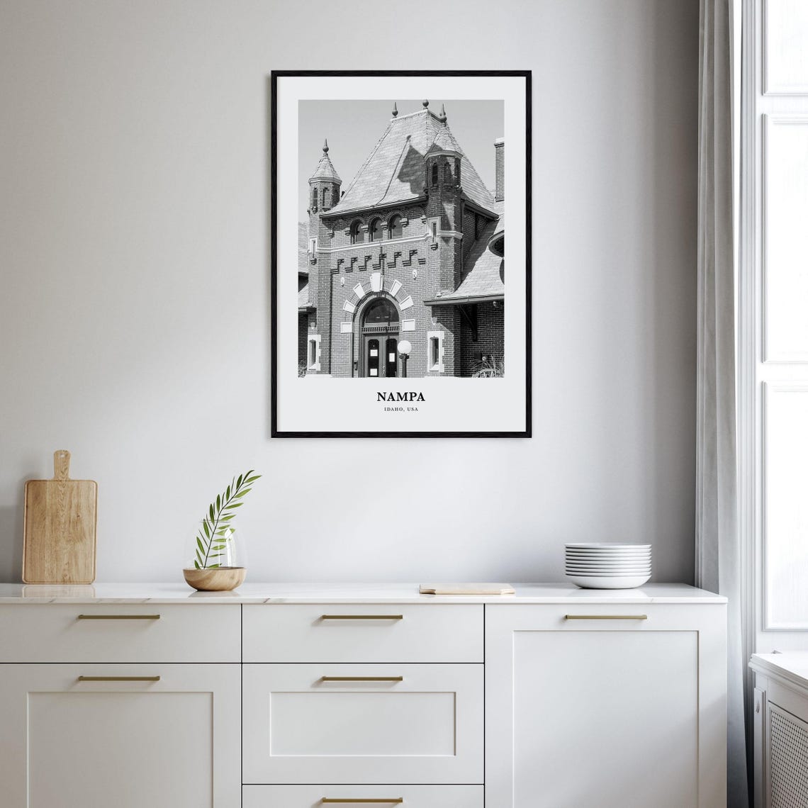 Nampa Wall Art Nampa Wall Decor Nampa Poster Nampa Home Decor Nampa Travel Gift Nampa Travel Print - Image 2