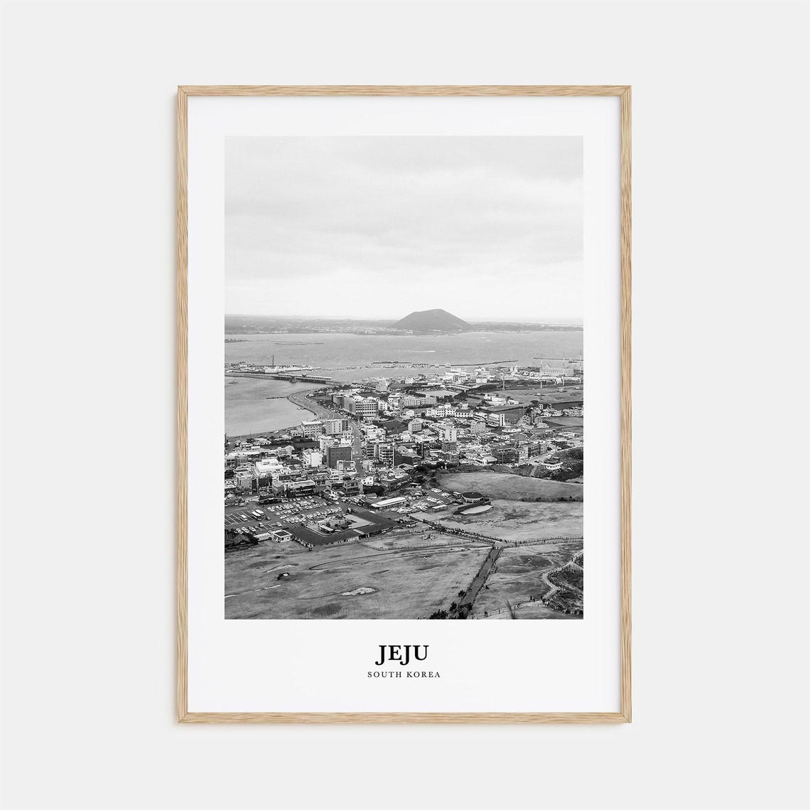 Jeju City Wall Art Jeju City Wall Decor Jeju City Poster Jeju City Home Decor Jeju City Travel Gift Jeju City Travel Print