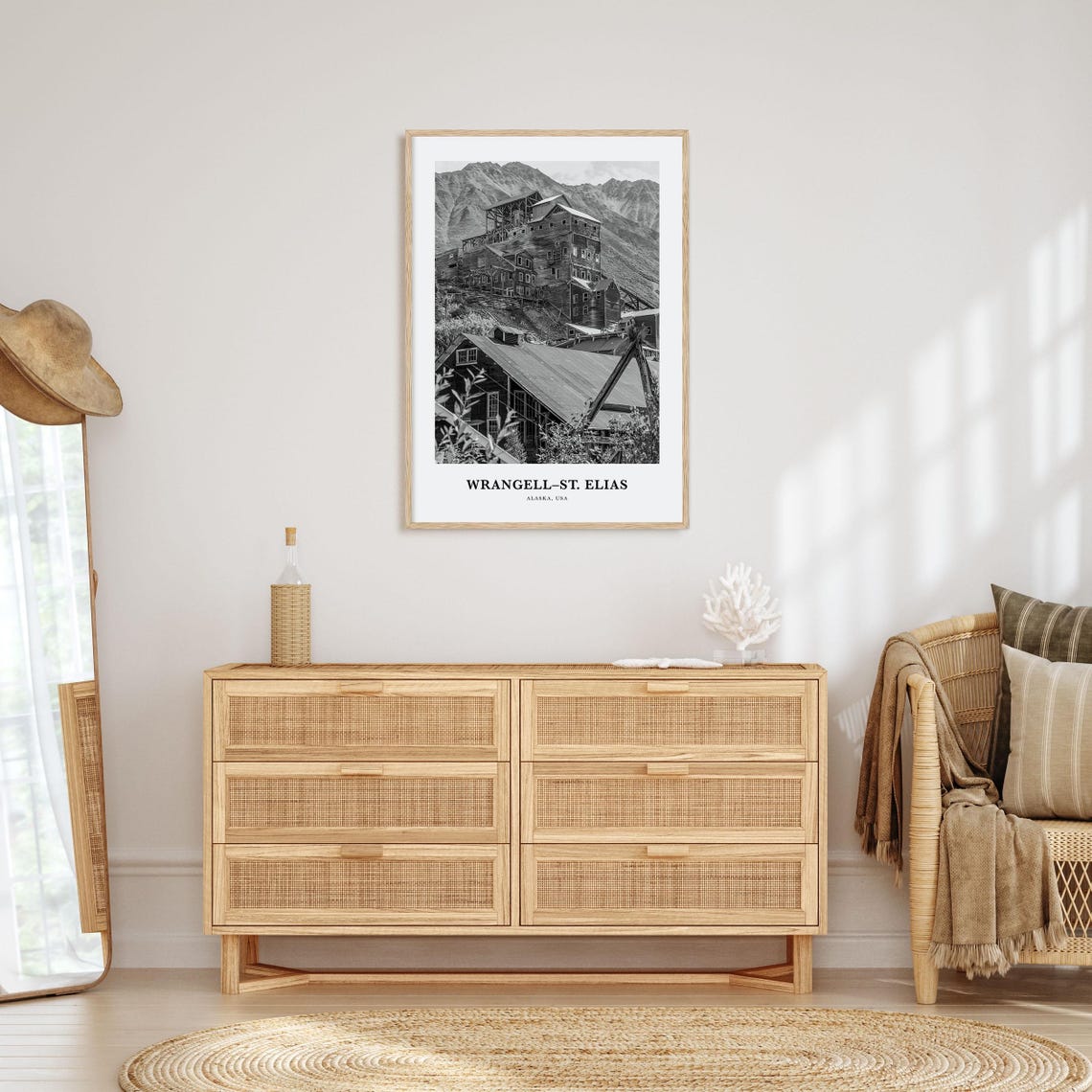 Historic Mill Building Wrangell St Elias National Park Alaska Poster - Image 3